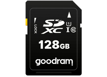 GOODRAM SDXC karta 128GB (R:100/W:10 MB/s) UHS-I Class 10