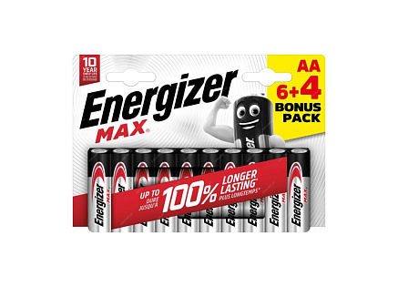 Energizer LR6/10 Max AA 6+4 zdarma