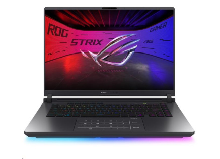 ASUS NTB ROG Strix G16 (G615LP-NEBULA016W), Ultra 9 275HX, 16" 2560x1600, 32GB, 1TB SSD, UHD+RTX 5070, W11 Home, Gray ASUS NTB ROG Strix G16 (G615LP-NEBULA016W), Ultra 9 275HX, 16" 2560x1600, 32GB, 1TB SSD, UHD+RTX 5070, W11 Home, Gray