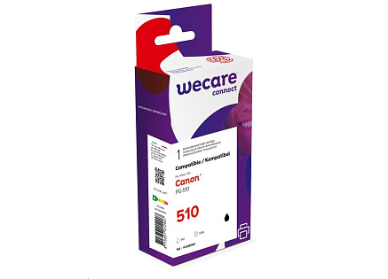 WECARE ARMOR cartridge pro CANON Pixma MP250, MP270 (PG510) černá 9ml, 270 str
