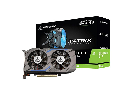 ARKTEK VGA NVIDIA GeForce GTX 1650 Matrix 4GB, GTX 1650, 4GB GDDR6, 1xDP, 1xHDMI, 1xDVI ARKTEK VGA NVIDIA GeForce GTX 1650 Matrix 4GB, GTX 1650, 4GB GDDR6, 1xDP, 1xHDMI, 1xDVI