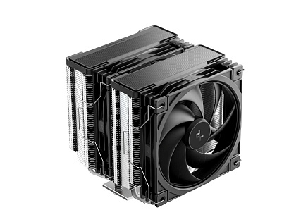 DEEPCOOL CPU Chladič AG620 G2, 2x120mm, LGA1851, AM5, černá