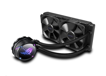 ASUS vodní chladič CPU AIO ROG STRIX LC II 240, 2x120mm, LGA1851, AM4 ASUS vodní chladič CPU AIO ROG STRIX LC II 240, 2x120mm, LGA1851, AM4