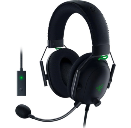RAZER sluchátka s mikrofonem BlackShark V2, Wired Esports Headset + USB Mic Enhancer RAZER sluchátka s mikrofonem BlackShark V2, Wired Esports Headset + USB Mic Enhancer