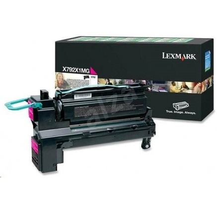 LEXMARK toner X792 Magenta Extra High Yield Return Programme Print Cartridge (20K) LEXMARK toner X792 Magenta Extra High Yield Return Programme Print Cartridge (20K)