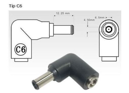 AVACOM nabíjecí Jack pro Notebooky C6 (6,5mm x 4,4mm pin) pro Sony