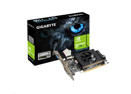GIGABYTE VGA NVIDIA GV-N710D3-2GL 2.0, GT 710, 2GB DDR3, 1xHDMI, 1xDVI, 1xVGA
