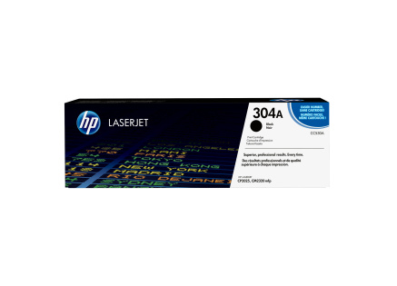 HP 304A Black LJ Toner Cart, CC530A (3,500 pages) HP 304A Black LJ Toner Cart, CC530A (3,500 pages)