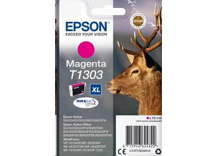EPSON ink bar Singlepack "Jelen" Magenta T1303 DURABrite Ultra Ink (10,1 ml)