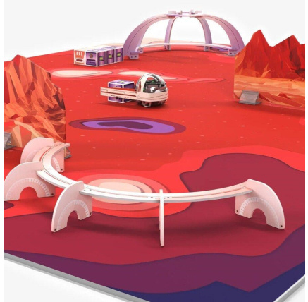 Ozobot podložka Challenge Mat: Mise na Mars