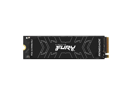 Kingston FURY RENEGADE SSD 1TB (1000GB) M.2 2280 NVMe™ PCIe Gen 4 (R 7300MB/s; W 6000MB/s) Kingston FURY RENEGADE SSD 1TB (1000GB) M.2 2280 NVMe™ PCIe Gen 4 (R 7300MB/s; W 6000MB/s)