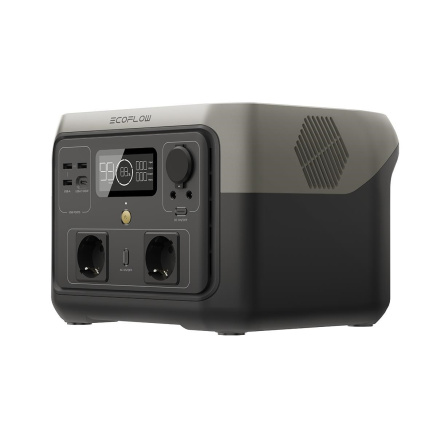 EcoFlow RIVER 2 Max EU přenosná bateriová stanice, kapacita 512 Wh, stálý výkon 500 W EcoFlow RIVER 2 Max EU přenosná bateriová stanice, kapacita 512 Wh, stálý výkon 500 W