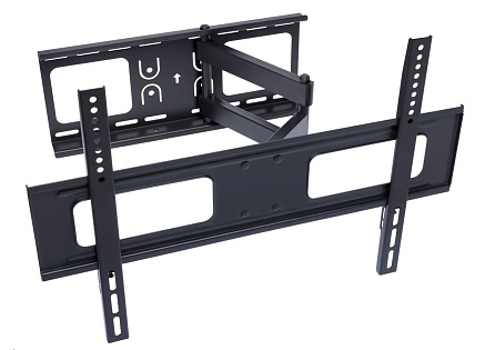CONNECT IT Nástěnný držák TV T3BK s dvojitým ramenem, naklápěcí (±10/20°/±90°, 37" - 70", max. 50kg), černá CONNECT IT Nástěnný držák TV T3BK s dvojitým ramenem, naklápěcí (±10/20°/±90°, 37" - 70", max. 50kg), černá