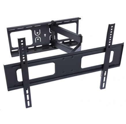 CONNECT IT Nástěnný držák TV T3BK s dvojitým ramenem, naklápěcí (±10/20°/±90°, 37" - 70", max. 50kg), černá