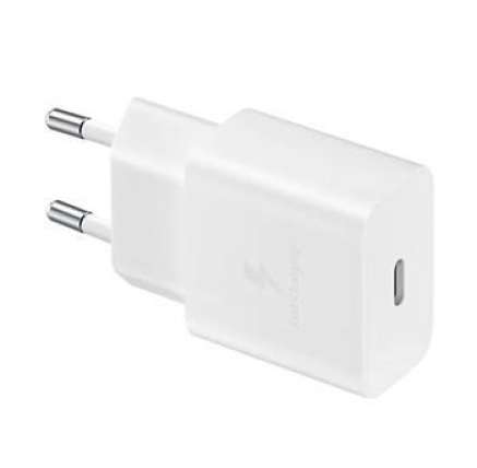 Samsung cestovní nabíječka EP-T1510EWE, PD, 15W, USB-C, bílá (bulk) Samsung cestovní nabíječka EP-T1510EWE, PD, 15W, USB-C, bílá (bulk)