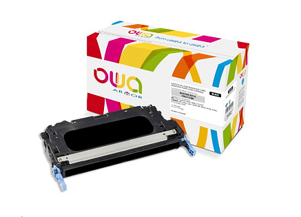 OWA Armor toner pro HP Color Laserjet 3600, 3800, CP3505, 6000 Stran, Q6470A, černá/black