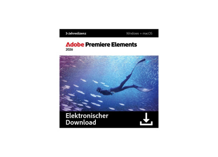 Premiere Elements 2026 MP ML (+CZ) Commercial 1 User, 36 Months Term License Premiere Elements 2026 MP ML (+CZ) Commercial 1 User, 36 Months Term License