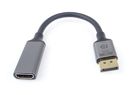 PremiumCord adaptér DisplayPort - HDMI, 8K@60Hz, 4K@144Hz Male/Female, 20cm