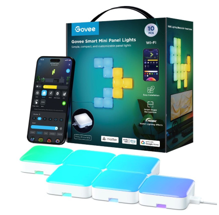 Govee Smart mini RGBIC panely Matter - 10ks