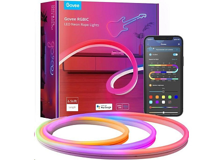 Govee Neon SMART ohebný LED pásek - RGBIC - 2m