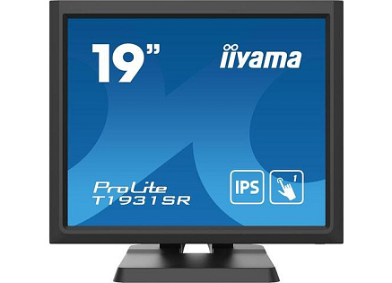 iiyama ProLite T1931SR-B1S 19' Resistive Touch, IPS, 1280x1024 DisplayPort, HDMI, 200cd/m2 (with touch), USB