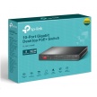 TP-Link CCTV switch TL-SG1210MP (8xGbE, 1xGbE uplink, 1xGbE/SFP combo uplink, 8x PoE+, 123W, fanless)