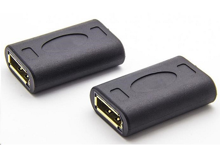 PremiumCord DisplayPort 1.2 spojka female/female, pozlacené konektory