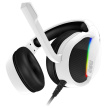 CONNECT IT NEO herní sluchátka s mikrofonem, 1xJack+USB, bílá - Rozbaleno