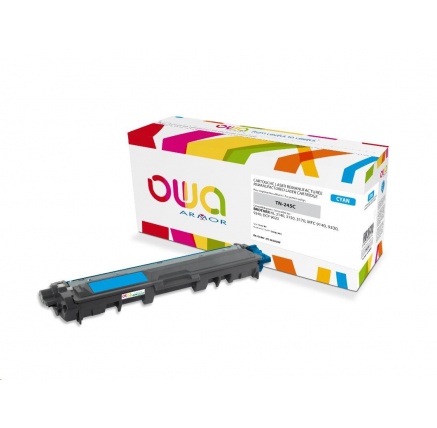 OWA Armor toner pro BROTHER HL 3140, 3150, 3170, MFC 9130, 9140,9330,9340,2200 Stran, TN245C,modrá/cyan(TN-245C/TN-246C) OWA Armor toner pro BROTHER HL 3140, 3150, 3170, MFC 9130, 9140,9330,9340,2200 Stran, TN245C,modrá/cyan(TN-245C/TN-246C)