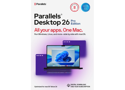 Parallels Desktop Pro Subscription 1 Year, EN/FR/DE/IT/ES/PL/CZ/PT Parallels Desktop Pro Subscription 1 Year, EN/FR/DE/IT/ES/PL/CZ/PT