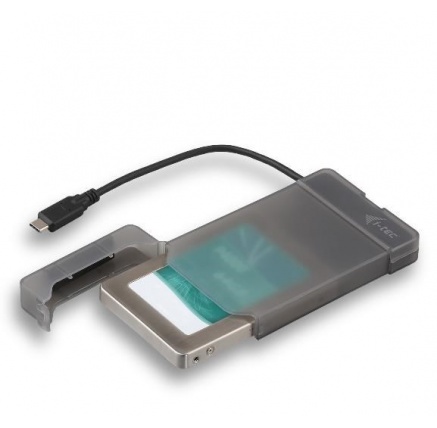i-tec USB 3.0 MySafe Easy, rámeček na externí pevný disk 9,5mm / 2.5" USB-C 3.1 Gen2, černý