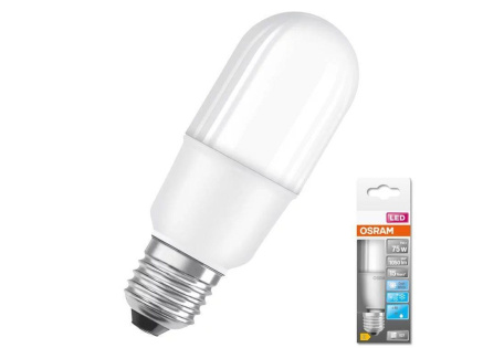 OSRAM LED STAR E27 9W/840 LEDSTICK75W  studená