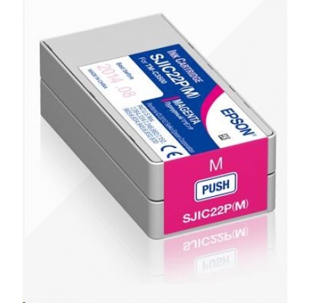 Epson cartridge, magenta Epson cartridge, magenta