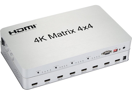 PremiumCord HDMI matrix switch 4:4 , rozlišení 4Kx2K