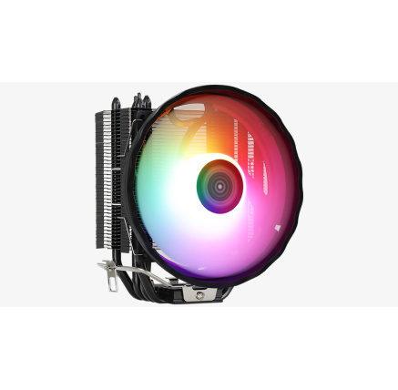 AEROCOOL CPU Chladič Rave 4 FRGB, 120 mm, LGA1851, AM5