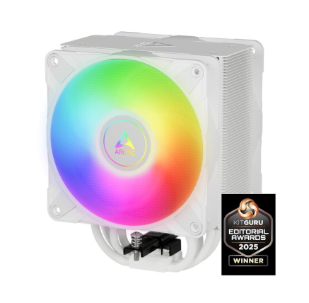 ARCTIC Chladič CPU Freezer 36 ARGB White, 2x120mm, LGA1851, AM5 ARCTIC Chladič CPU Freezer 36 ARGB White, 2x120mm, LGA1851, AM5