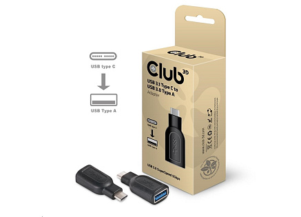 Club3D Redukce USB 3.1 typ C na USB 3.0 typ A (M/F)