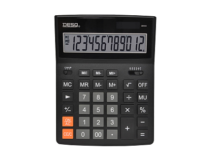 DESQ Kalkulačka XL, černá DESQ Kalkulačka XL, černá
