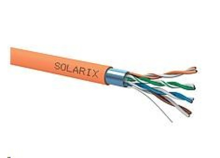 Instalační kabel Solarix CAT5E FTP LSOHFR B2ca s1 d1 a1 500m SXKD-5E-FTP-LSOHFR-B2ca Instalační kabel Solarix CAT5E FTP LSOHFR B2ca s1 d1 a1 500m SXKD-5E-FTP-LSOHFR-B2ca