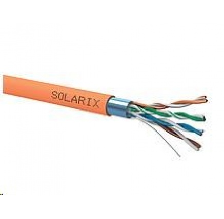 Instalační kabel Solarix CAT5E FTP LSOHFR B2ca s1 d1 a1 500m SXKD-5E-FTP-LSOHFR-B2ca Instalační kabel Solarix CAT5E FTP LSOHFR B2ca s1 d1 a1 500m SXKD-5E-FTP-LSOHFR-B2ca