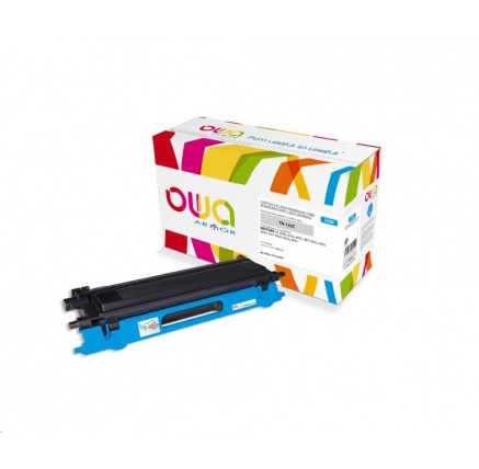 OWA Armor toner pro BROTHER HL 4040, 4050, 4070, 4000 Stran, TN135C, modrá/cyan (TN-135C) OWA Armor toner pro BROTHER HL 4040, 4050, 4070, 4000 Stran, TN135C, modrá/cyan (TN-135C)