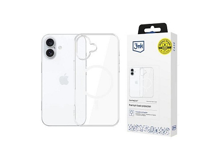 3mk ochranný kryt Clear MagCase pro Apple iPhone 17