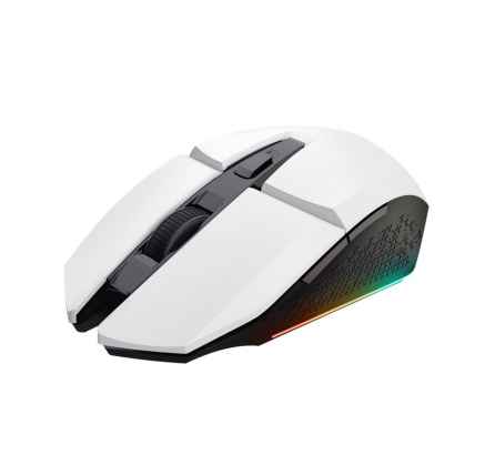 TRUST myš GXT 110W FELOX Gaming Wireless Mouse, optická, USB, bílá