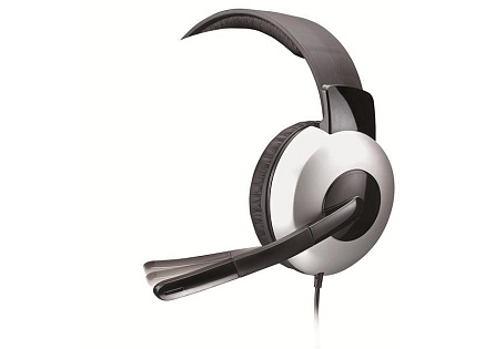 GENIUS sluchátka s mikrofonem HS-05A, svinovací kabel GENIUS sluchátka s mikrofonem HS-05A, svinovací kabel