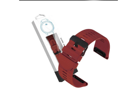 RhinoTech řemínek pro Garmin QuickFit silikonový outdoor 26mm červený RhinoTech řemínek pro Garmin QuickFit silikonový outdoor 26mm červený