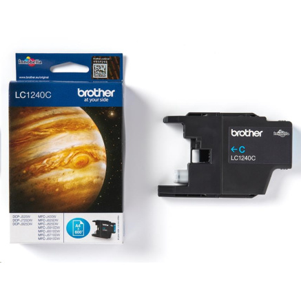 BROTHER INK LC-1240C cyan MFC-J6910DW cca 600