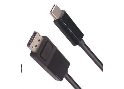 PremiumCord kabel USB-C male na DP1.4 8K DisplayPort male 2m