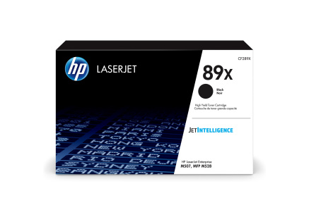 HP 89X Black LaserJet Toner Cartridge (10,000 pages)