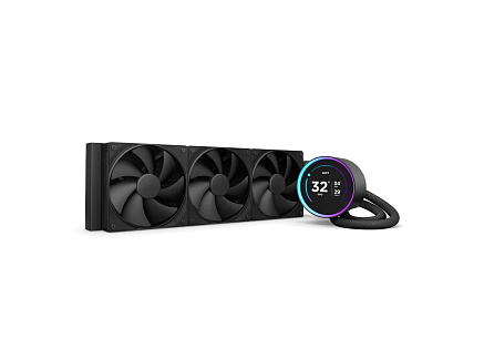 NZXT vodní chladič Kraken 360 ELITE / 3x120mm fan / 4-pin PWM / LCD disp. / 6 let NZXT vodní chladič Kraken 360 ELITE / 3x120mm fan / 4-pin PWM / LCD disp. / 6 let