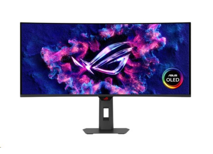 ASUS LCD ROG Strix OLED XG34WCDG, 34" 3440x1440, 250nits, 175Hz, 0,03ms, 178/178, USB, DP, HDMI, Audio, VESA, Black ASUS LCD ROG Strix OLED XG34WCDG, 34" 3440x1440, 250nits, 175Hz, 0,03ms, 178/178, USB, DP, HDMI, Audio, VESA, Black
